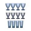 Villeroy & Boch Boston Coloured Wein- & Longdrinkgläser 12er Set Blau 25