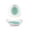 Churchill 12 X Schale Dreickig 18,5cm RAKU Jade Green 25
