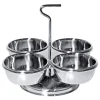 Contacto Dip-Schalenset 18/10, 4 Schalen 23