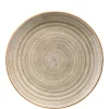 6x Frühstücksteller Geschirr Kleiner Teller Flach Rund 21cm Porzellan Beige Creme Hellbraun Bonna Aura Terrain Gourmet Kantenschutz 25