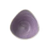 Churchill Stonecast Dreieckige Schüssel Lavender ø23,5cm Lila (12 Stück) Von CHEFGASTRO 23