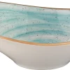 Bonna Premium Porcelain AAQSTR27KS Aura Aqua Bowl Schale, Salatschale, Schüssel, 18.8x28cm, 750ml, Porzellan, Türkis, 1 Stück 25