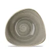 Churchill Stonecast Dreieckige Schüssel Peppercorn Grey ø18,5cm Grau (12 Stück) Von CHEFGASTRO 23