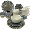 Kaffeeservice Geschirrset 6 Personen Porzellan Cappucino 24 Stück Bonna Alhambra Gourmet Premium 23