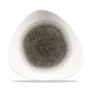 Churchill 12 X Teller Flach Dreickig 26,5cm RAKU Quartz Black 23