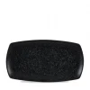 Churchill 6 X Platte 36x19cm MENU SHADES Caldera Ash Black 10