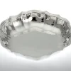 Null Schale Rund Chippendale Versilbert D 14,5cm 23