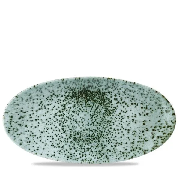 Churchill Studio Prints Mineral Ovaler Servierteller Mineral Green 34,7×17,3cm Grün (6 Stück) Von CHEFGASTRO 4