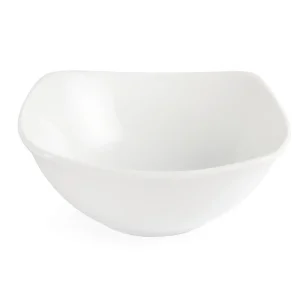 Gastronoble Olympia Whiteware Abgerundete Viereckige Schalen 22cm 11