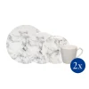 Like. By Villeroy & Boch Marmory Kombiservice Weiß 8-teilig 23