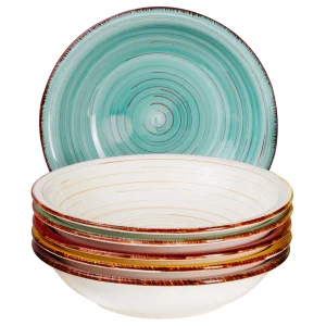 Null 6er Set Essteller Tief Malaga Snaily Bunt 11
