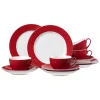 Ritzenhoff & Breker DOPPIO Kaffeeservice 12-teilig Rot 25
