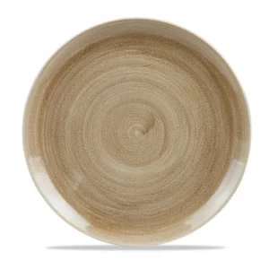 Churchill 12 X Platte Eckig 30x15cm STONECAST PATINA Antique Taupe 19
