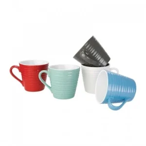 Olympia Pastellfarbene Tassen Grau 34cl 17