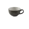 Churchill Stonecast Patina Iron Black Cappucino-Tasse 9,5x(H)6,5cm 227ml Schwarz, Ohne Untertasse (12 Stück) Von CHEFGASTRO 23