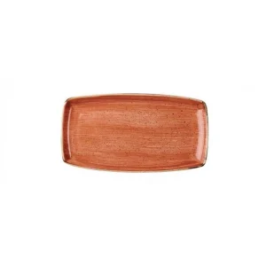 Churchill 12 X Platte Eckig 30x15cm STONECAST Spiced Orange 11