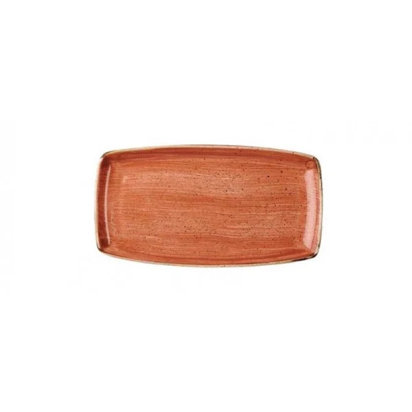 Churchill 12 X Platte Eckig 30x15cm STONECAST Spiced Orange 3