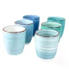 Null 6er Set Kaffeebecher Blue Baita OHNE Henkel 25