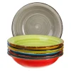 Null 6er Set Essteller Tief Malaga Snaily Bunt 25