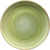 Bonna Premium Porcelain ATHGRM27DZ Aura Therapy Plate Teller Flach, 27cm, Porzellan, Hellgrün, 1 Stück 23