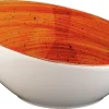 Bonna Premium Porcelain ATCVNT8KS Aura Terracotta Bowl Schale, Dipschale, Aperitif, 8cm, 60ml, Porzellan, Terrakotta, 1 Stück 23