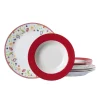 Ritzenhoff & Breker SHANTI DOPPIO Rot Tafelservice 8-teilig 25