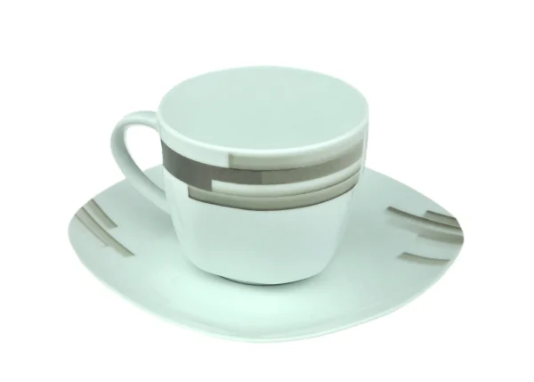 Null 2tlg. Set Kaffeetasse Mit Untertasse Atrium 6