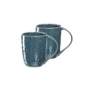 Leonardo MATERA Keramikbecher 430 Ml Blau 2er Set 23