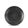 Churchill 12 X Teller Rund 16,5cm STONECAST RAW Black 25