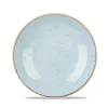 Churchill Stonecast Tiefer Teller Duck Egg Blue ø24,8cm Blau (12 Stück) Von CHEFGASTRO 25