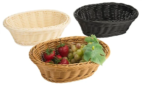 Contacto Polykorb, Oval 23 Cm, Schwarz 1