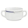 Esmeyer 6 X Seltmann Obere Zur Suppentasse 0,35 L, Form: Vitalis, Dekor: 21101 Nova 23