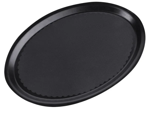 Contacto Tablett, Oval 29 Cm, Schwarz 1
