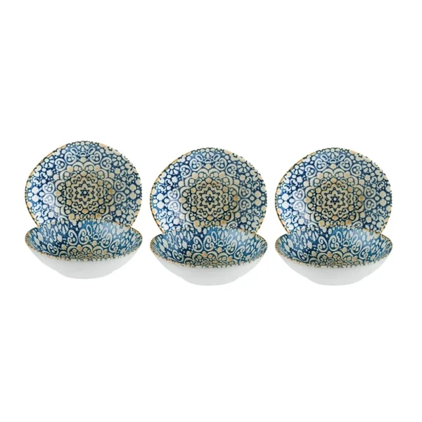 6x Schälchen Salatteller Geschirr 18cm, 47cl Bonna Alhambra Vago 7