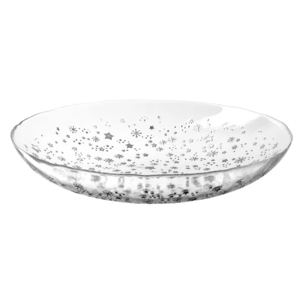 Leonardo STELLA Schale ø 40 Cm Silber Sterne 1