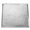 Null Tablett Quadratisch, HalbmonDurchmesser Groß Durchmesser 50,0 Cm Aluminium Vernickelt 25
