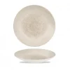 Churchill 12 X Teller Tief Coup 25,5cm RAKU Agate Grey 23
