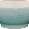 Bonna Premium Porcelain AAQRIT14AKS Aura Aqua Bowl Suppenschüssel, Napf, Terrine, Schale, 14.5cm, 450ml, Porzellan, Türkis, 1 Stück 23