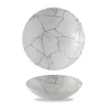 Churchill 12 X Schale Rund 18,2cm STUDIO PRINTS KINTSUGI Pearl Grey 25