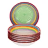Null 6er Set Essteller Tief Ibiza Bunt 25
