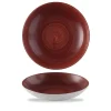 Churchill 12 X Schale Rund 24,8cm STONECAST PATINA Red Rust 23
