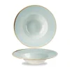 Churchill 12 X Teller Tief 24cm STONECAST Duck Egg Blue 25