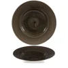 Churchill 12 X Teller Tief 28cm STONECAST PATINA Iron Black 20