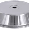 2x Contacto Tellerglocke, Rund, Edelstahl, Tellerdurchmesser: 19,1 Cm – 20,5 Cm, Höhe: 4 Cm 23