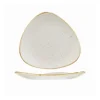 Churchill 12 X Teller Flach Dreieckig 19cm STONECAST Barley White 16