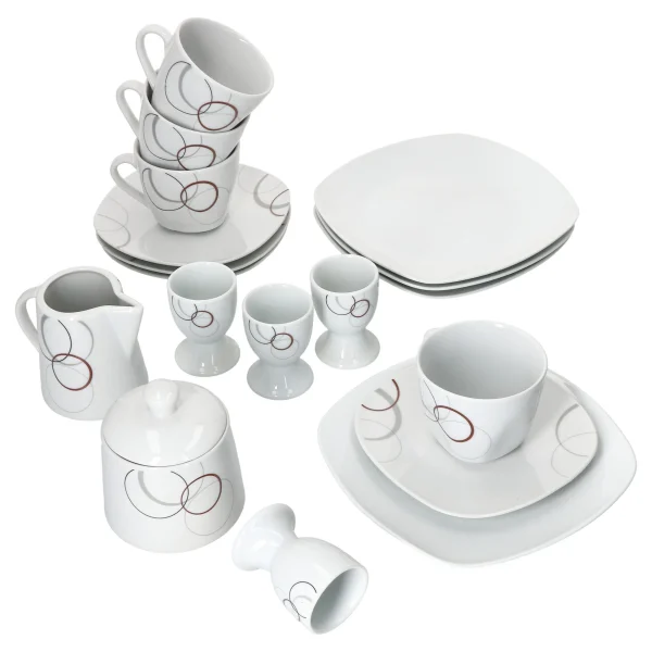 Null 18tlg. Kaffee Set Lilli Palazzo Für 4 Personen 1