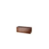 Churchill 2 X Holz-Box Eckig 38 X12 X10cm ACACIA WOOD 23