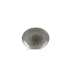 Churchill 12 X Platte Oval Coup 27x23cm RAKU Quartz Black 23