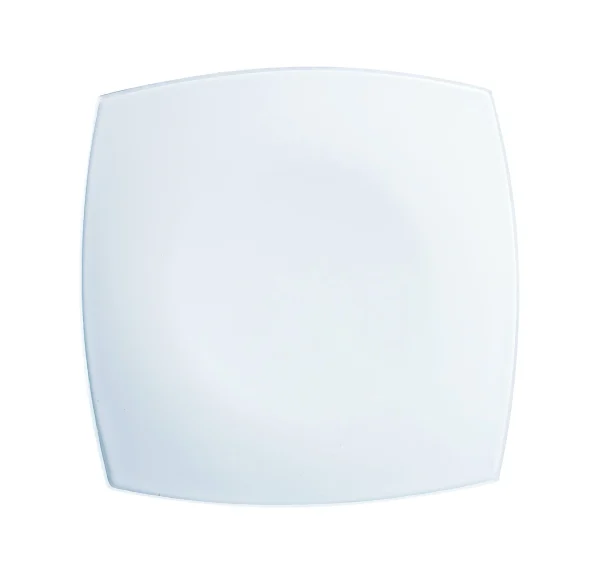 Arcoroc ARC C9866 Delice Teller Flach, Quadratisch, 18.6×18.6cm, Opalglas, Weiß, 6 Stück 1
