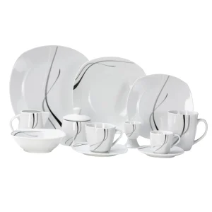 Null Kaffeeservice Silver Night 36tlg. Für 12 Personen 15